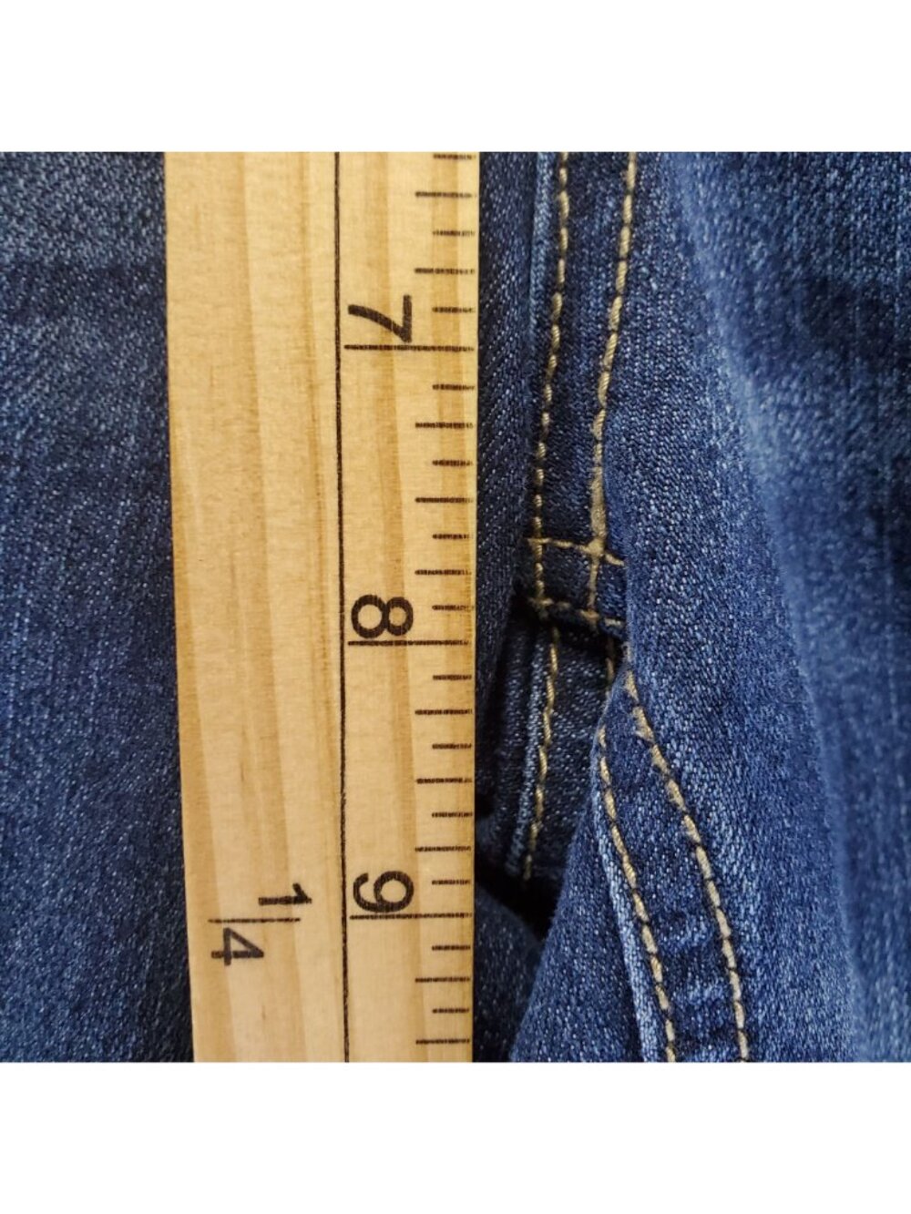 Maurices Jeans Womens Size 5/6 Short Blue Straight Dark Wash Classic Design - Picture 7 of 13